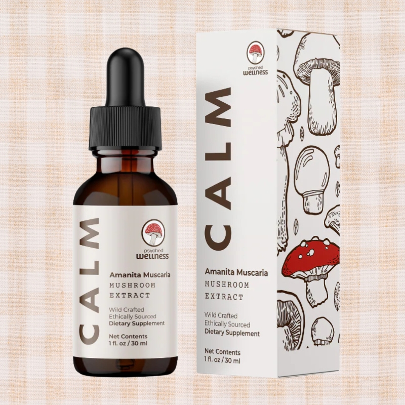 Psyched Wellness Calm Mushroom Extract